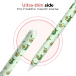 For Apple Pencil Pro / 2 AhaStyle PT65FT Silicone Pen Case, Grape, Avocado, Peach, Banana - Image 4