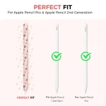 For Apple Pencil Pro / 2 AhaStyle PT65FT Silicone Pen Case, Grape, Avocado, Peach, Banana - Image 5