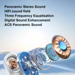 Wireless Hanging Ear Bluetooth Earphone Bone Conduction No In-Ear Open Sports Earphones - Image 4