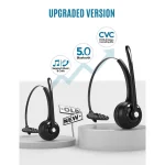 Bluetooth 5.0 Mono Wireless Business Headset Customer Service Dedicated Headset - Image 2