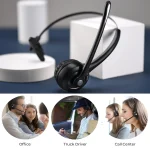 Bluetooth 5.0 Mono Wireless Business Headset Customer Service Dedicated Headset - Image 6