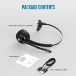 Bluetooth 5.0 Mono Wireless Business Headset Customer Service Dedicated Headset - Image 8
