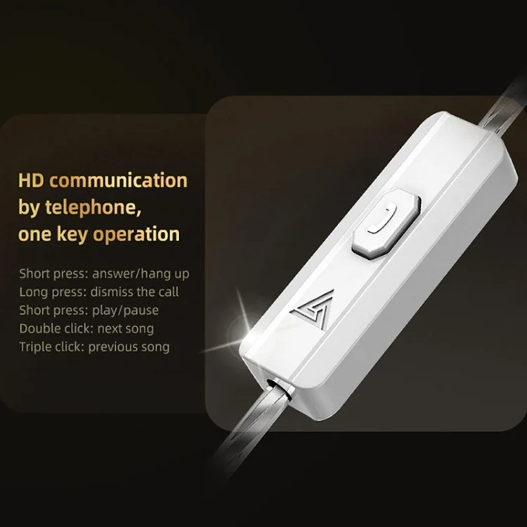 TBD0605530901_1.webp 3.5mm Mobile Phone Earphones Sports In-Ear Pluggable Stage Earphone, QKZ HBB With Microphone, QKZ HBB Standard - Image 13