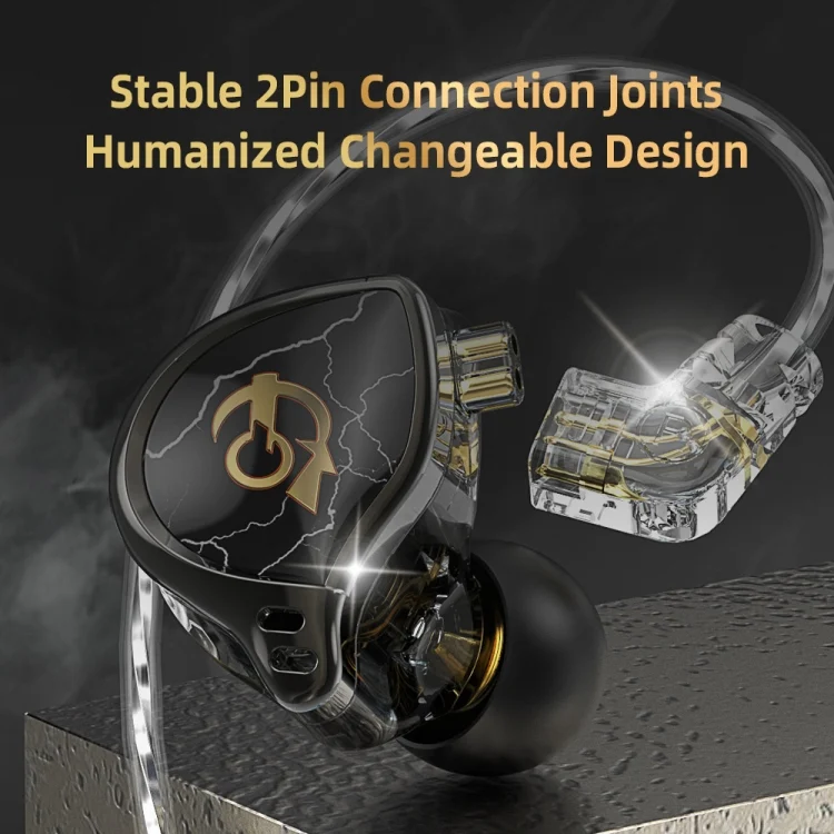 TBD06055309_B2.webp 3.5mm Mobile Phone Earphones Sports In-Ear Pluggable Stage Earphone, QKZ HBB With Microphone, QKZ HBB Standard - Image 3