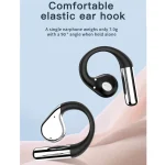 Wireless Bluetooth Earbuds with Ear Hooks OWS Open-Ear Noise-Canceling Headset - Image 3