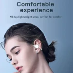 Wireless Bluetooth Earbuds with Ear Hooks OWS Open-Ear Noise-Canceling Headset - Image 9