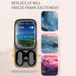 IB G9 Slider Bluetooth Earbuds With Smart Touch-Control Color Screen Supports APP And Multiple Languages - Image 8