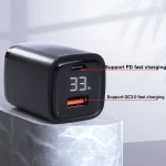 CYKE K02 30W PD+QC3.0 Mobile Phone Digital Display Fast Charger, US, EU - Image 4