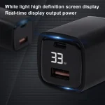 CYKE K02 30W PD+QC3.0 Mobile Phone Digital Display Fast Charger, US, EU - Image 5