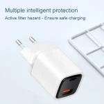 CYKE K02 30W PD+QC3.0 Mobile Phone Digital Display Fast Charger, US, EU - Image 9