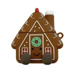 Christmas House Silicone Earphone Cover Protective Case, For AirPods 4, For AirPods Pro 2 / Pro, For AirPods 3, For AirPods 1/2