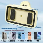 Shower Phone Holder Waterproof Rotatable Suction Cup Wall Mount Phone Case - Image 3