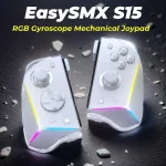 EasySMX S15 For Switch Wireless RGB Controller Split Joypad 6 Axis Gyroscop, Mechanical Hall Effect, S15 - Image 2