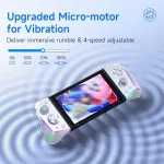 EasySMX S15 For Switch Wireless RGB Controller Split Joypad 6 Axis Gyroscop, Mechanical Hall Effect, S15 - Image 6