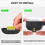 For AirPods 3 AhaStyle PT179 TPU+Silicone Split Protective Case - Image 7