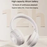 Inphic H1S Bluetooth Wireless Headphones Headset FM Listening Exam Hi-Res Audio Earphones, Inphic H1S (Khaki) - Image 4