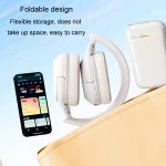 Inphic H1S Bluetooth Wireless Headphones Headset FM Listening Exam Hi-Res Audio Earphones, Inphic H1S (Khaki) - Image 10