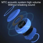 Cyboris IPX7 Waterproof Mini TWS Interconnected Water Floating Bluetooth Speaker - Image 5