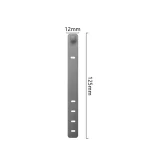 10pcs /Pack  125mm Silicone Cable Tie 4 Hole Wire Winder Fastener - Image 3