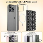 Magnetic Suction Mobile Phone Grip Hands-Free Silicone Cellphone Mount Stand - Image 4