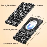 Magnetic Suction Mobile Phone Grip Hands-Free Silicone Cellphone Mount Stand - Image 5