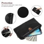 Fireproof and Waterproof Protective Bag for Digital Accessories Valuables, 7.87x4.3x0.78 Inch - Image 4