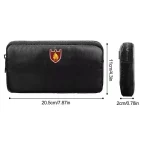 Fireproof and Waterproof Protective Bag for Digital Accessories Valuables, 7.87x4.3x0.78 Inch - Image 7