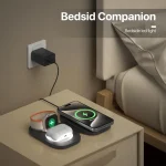 T5 3 In 1 Folding Magnetic Wireless Charger For Apple Watch / iPhone / AirPods - Image 8