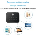 BW107 Bluetooth Adapter One To Three Audio Receiver Transmitter - Image 2