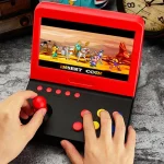 AMPOWN RETRO 7 inch Large Screen Handheld Console Rocker Game Player Open Source Retro Arcade, With Dual Grip - Image 2