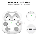 For AirPods 4 AhaStyle WG166 Personalised Game Console Shape Silicone Protective Case - Image 3