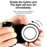 Magsafe Mobile Phone Selfie Fill Light Bluetooth Camera Aid Holder Live Video Shooting Filling Lamp - Image 5