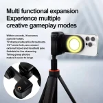 Magsafe Mobile Phone Selfie Fill Light Bluetooth Camera Aid Holder Live Video Shooting Filling Lamp - Image 7