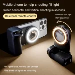 Magsafe Mobile Phone Selfie Fill Light Bluetooth Camera Aid Holder Live Video Shooting Filling Lamp - Image 10