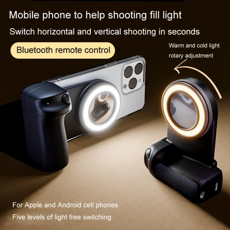 TBD06056513_B9.webp Magsafe Mobile Phone Selfie Fill Light Bluetooth Camera Aid Holder Live Video Shooting Filling Lamp - Image 10