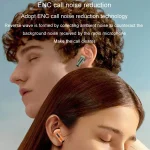 BPG Portable Wireless Bluetooth Earphones Unique Retro Trendy Digital Display Clock Noise Canceling Earphones - Image 13