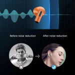 BPG Portable Wireless Bluetooth Earphones Unique Retro Trendy Digital Display Clock Noise Canceling Earphones - Image 14