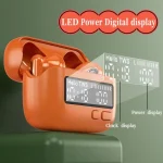 BPG Portable Wireless Bluetooth Earphones Unique Retro Trendy Digital Display Clock Noise Canceling Earphones - Image 5