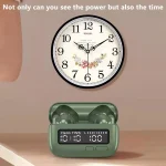 BPG Portable Wireless Bluetooth Earphones Unique Retro Trendy Digital Display Clock Noise Canceling Earphones - Image 10