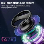 G200 Magnetic Bluetooth TWS Mini Speaker Subwoofer With Colorful Atmosphere Light, G200 - Image 6