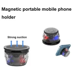 RK-C250 Portable RGB Atmosphere Light Magnetic Bluetooth Speaker with Wireless Charging Function - Image 3