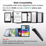 RK-C259 For Kindle Multifunctional Page Turner Mobile Phone Selfie Bluetooth Remote Control, RK-C259 (Black) - Image 6