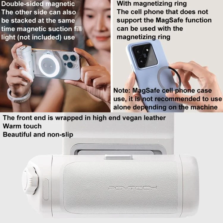 TBD06056980_B11.webp PGYTECH P-PG-005 MagCam Cell Phone Camera Handle Bluetooth Remote Control Camera Aid - Image 12