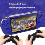 A3 4.3-Inch Handheld Game Console With Camera Supports Dual Handles/TV Output/10 Simulators Built In 8G - Image 3