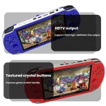 A3 4.3-Inch Handheld Game Console With Camera Supports Dual Handles/TV Output/10 Simulators Built In 8G - Image 8