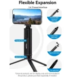 3 In 1 Cell Phone Holder Portable Desktop Fixed Bluetooth Remote Control Shooting Support Bracket, P1-HSS-01 Clip Version - Image 12