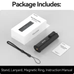 3 In 1 Cell Phone Holder Portable Desktop Fixed Bluetooth Remote Control Shooting Support Bracket, P1-HSS-01 Clip Version - Image 15