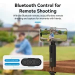 3 In 1 Cell Phone Holder Portable Desktop Fixed Bluetooth Remote Control Shooting Support Bracket, P1-HSS-01 Clip Version - Image 8
