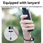 3 In 1 Cell Phone Holder Portable Desktop Fixed Bluetooth Remote Control Shooting Support Bracket, P1-HSS-01 Clip Version - Image 9