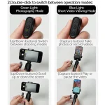 Remote Control Travel Photo Cell Phone Holder Desktop Fixed Lazy Magnetic Holder, P1-HSS-02 Magnet Version - Image 16